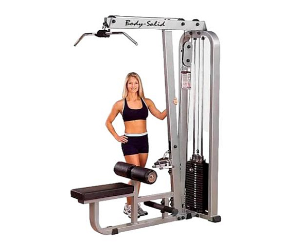 Вертикально-горизонтальная тяга Body Solid PROCLUB SLM-300G