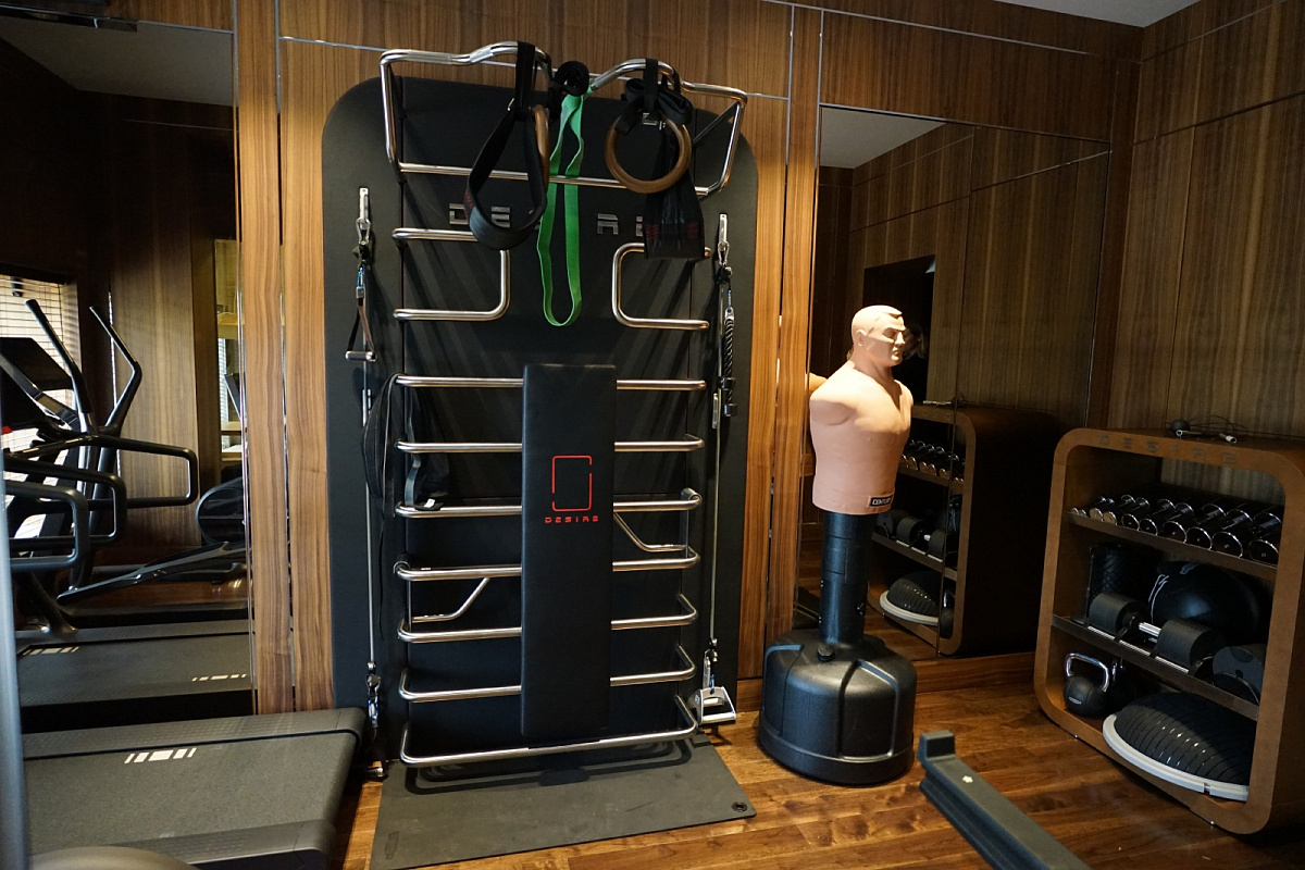 Спортивный зал в коттеджном посёлке «Монтевиль»