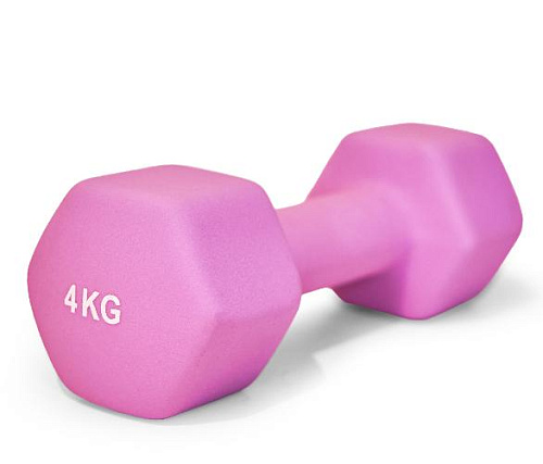 Купить Гантель неопреновая Unix Fit 4 кг / шт. Violet в Москве