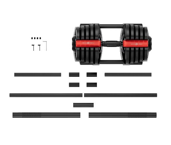 Штанга регулируемая многофункциональная 2 в 1 Oxygen XCROSS 40 кг фото3