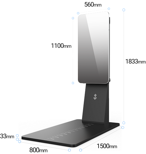 Функциональный тренажер с интерактивным зеркальным дисплеем Splan Y
