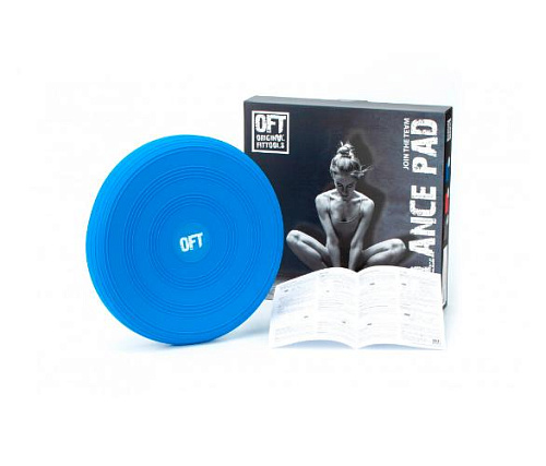 Балансировочная подушка Original FitTools FT-BPD02-BLUE синяя