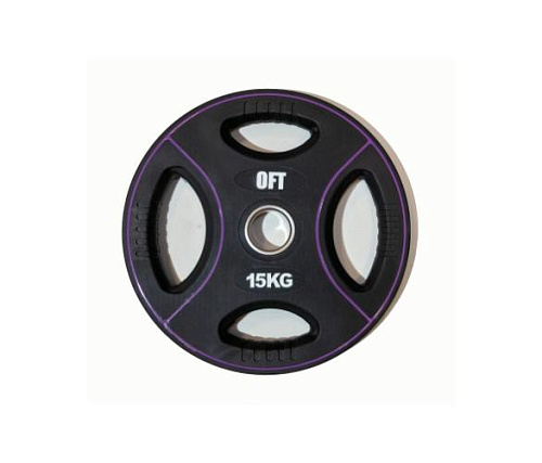 Купить Диск олимпийский полиуретановый Original FitTools 15 кг в Москве