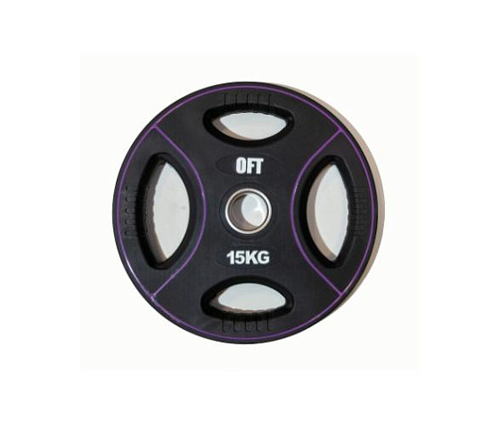 Диск олимпийский полиуретановый Original FitTools 15 кг