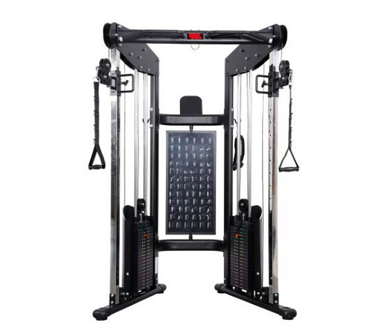 DAP Rebel Fitness КРОССОВЕР С ДВУМЯ ВЕСОВЫМИ СТЕКАМИ ПО 90 КГ