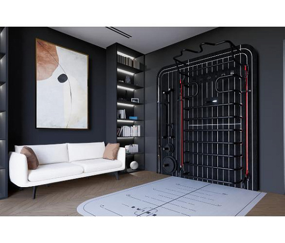 Шведская стенка Desire REGATTA BLACK RACK (многофункциональный комплекс с элементами отделки частных яхт и местом для хранения инвентаря) фото5