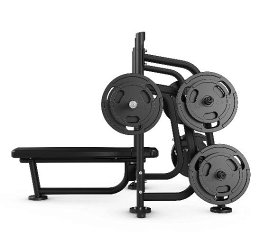 Олимпийская горизонтальная скамья Vision Fitness VST600-FW78 фото3