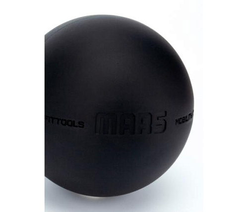 Мяч для МФР Original FitTools 9 см одинарный черный