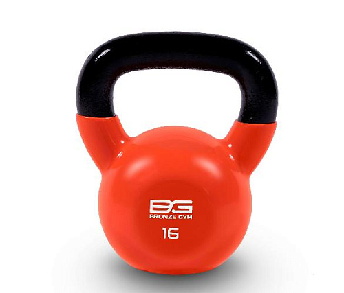 Гиря в ПВХ 16 кг Bronze Gym BGKBV16 Купить Гиря в ПВХ 16 кг Bronze Gym BGKBV16 в Москве