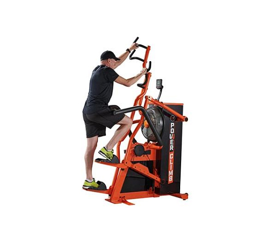 Противонаправленная лестница / степпер First Degree Fitness FluidPowerCLIMB™ Orange Power фото3