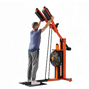Купить Гребной тренажер First Degree Fitness FluidPowerPRESS™ Orange в Москве