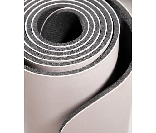 Коврик для йоги Bloom LB7031/WH белый-коричневый