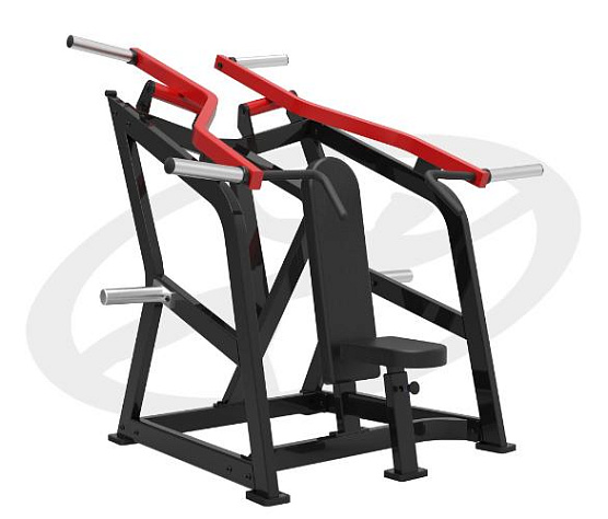 Нагружаемый дисками тренажер Oxide Fitness H002 вертикальный жим (жим от плеч)