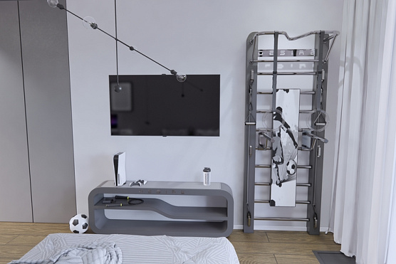 Узкая шведская стенка расширенной комплектации Desire Eco S Plus фото4