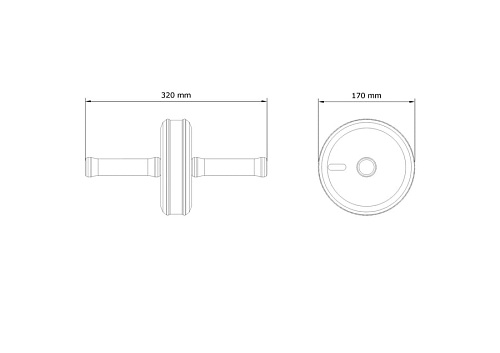 Гимнастический ролик Pent TWISTA