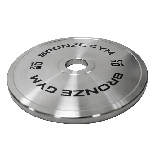 Диск олимпийский Bronze Gym стальной 10 кг