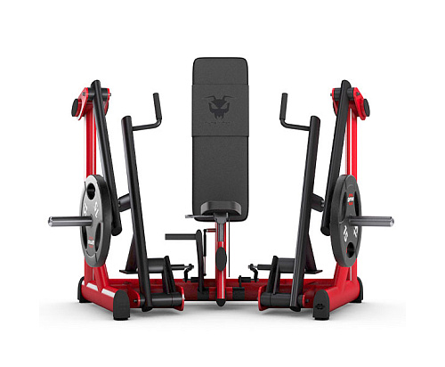 Жим от груди сидя со сведением с независимыми рычагами Gym80 4328 (50мм)