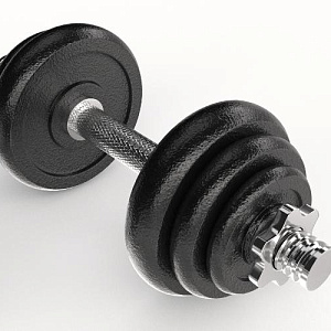Купить Unix Fit Набор гантелей и штанга в кейсе 50 кг в Москве