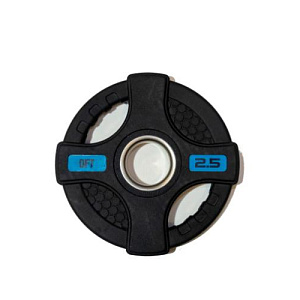 Купить Original FitTools Штанга олимпийская 128 кг (диски с двумя хватами, хромированный гриф) в Москве