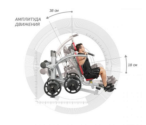 Приседания Hoist RPL-5501 (Free Weights)