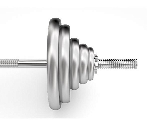 Гриф прямой хромированный Unix Fit 1,8 м / 25 мм