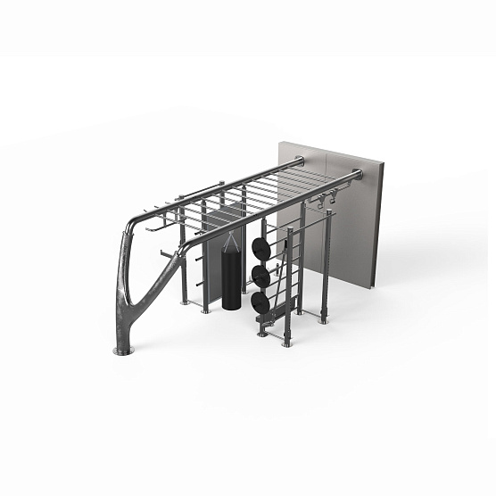 Уличный тренажер MyEquilibria MYBEAST POWER RACK WALL