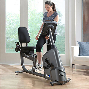 Купить Горизонтальный велотренажер Life Fitness RS1 Track Connect в Москве