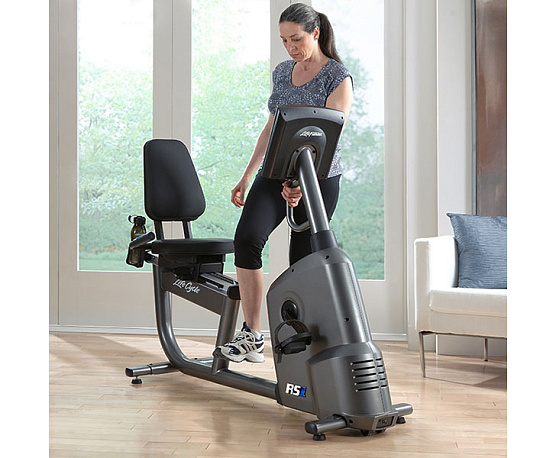 Велотренажер Life Fitness RS1 Track Connect горизонтальный фото1