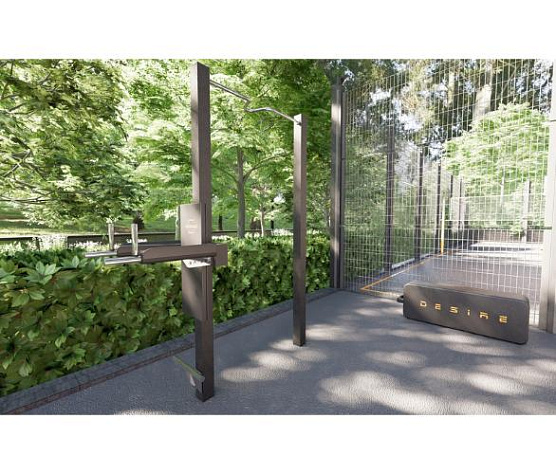 Уличный комплекс Desire OPEN AIR MINI (самый компактный уличный тренажёр) фото4