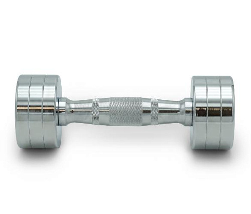 Гантель круглая хромированная Unix Fit PRO 3 кг / шт.