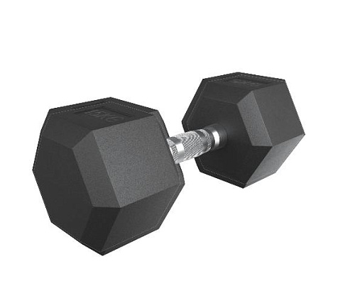 Гантель гексагональная обрезиненная Unix Fit 15 кг / шт.