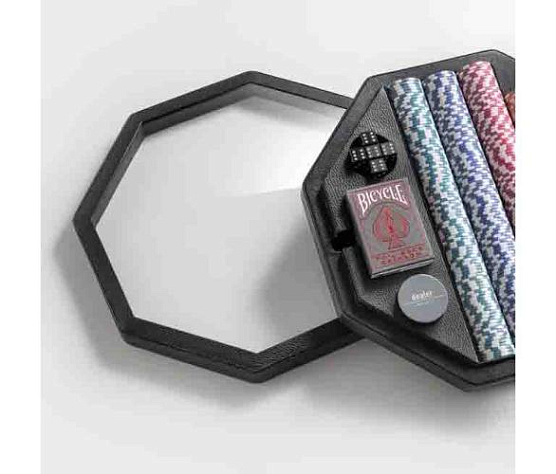 Профессиональный набор для игры в покер Impatia Unootto Poker Game Set фото3