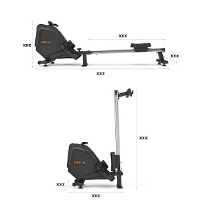 Купить Кардиотренажер Urevo sports UREVO Rower в Москве