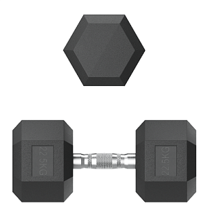 Купить Unix Fit Гантель гексагональная обрезиненная 22,5 кг / шт. в Москве