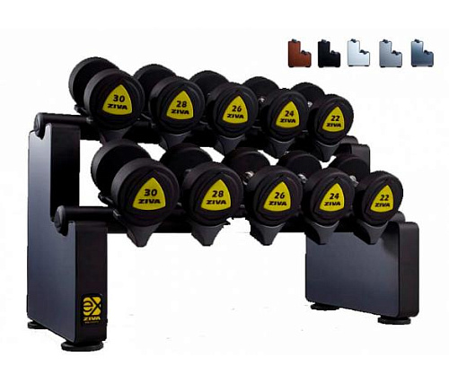 Купить Стойка для 5 пар гантелей Ziva серия EX в Москве