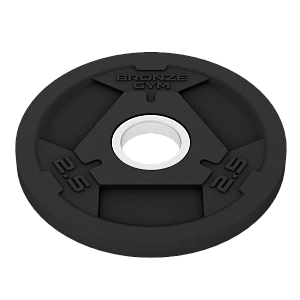 Купить Диск олимпийский обрезиненный BRONZE GYM 2,5 кг в Москве