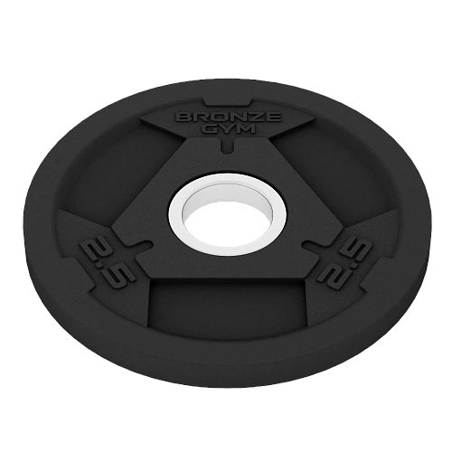 Диск олимпийский обрезиненный BRONZE GYM 2,5 кг