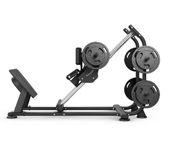 Нагружаемый дисками тренажер для гакк-приседаний Vision Fitness VST600-PL71 фото2