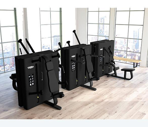 Грузоблочный тренажер на верхнюю часть тела Technogym Kinesis Low Pull