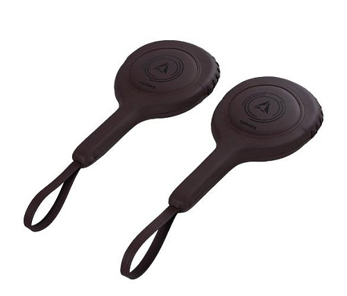 Тренерские ракетки для бокса Targex коричневые