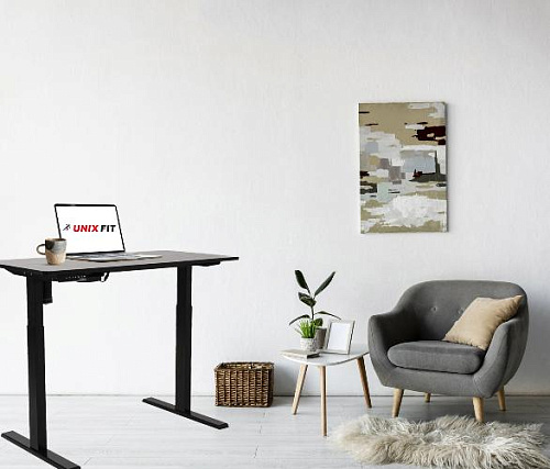 Регулируемый стол Unix Fit Wood E-Desk