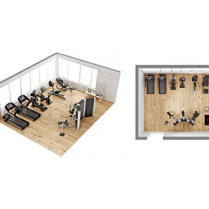 Купить Мультистанция Technogym Plurima Wall MF30	 в Москве