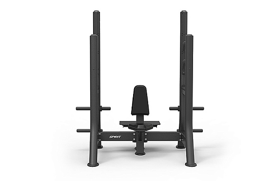 Олимпийская скамья для армейского жима Spirit Fitness SP-4208 фото2