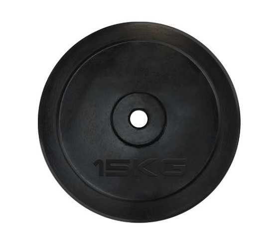 Unix Fit Диск обрезиненный 15 кг, 25 мм