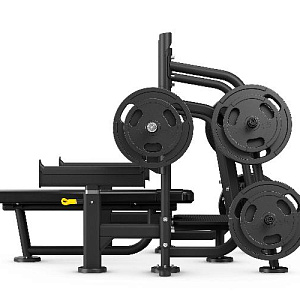 Купить Скамья Vision Fitness VST600-FW88 олимпийская горизонтальная с опорой для страхующего в Москве