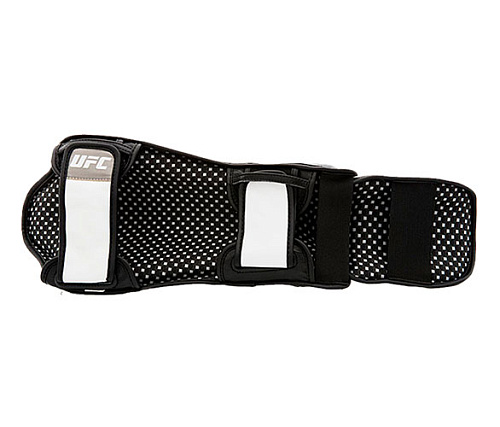 Защита голени с защитой подъема стопы UFC черная L/XL