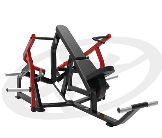 Нагружаемый дисками тренажер Oxide Fitness H001 грудной жим (верхняя часть грудных)