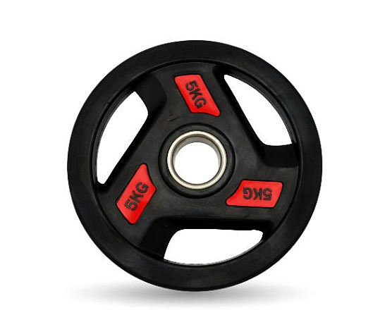 Диск обрезиненный с хватом Unix Fit PRO 5 кг, 51 мм