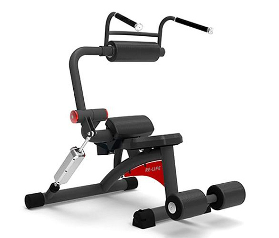 Грузоблочный тренажер для пресса и торса Aerofit Impulse RL8107 Скручивания на пресс