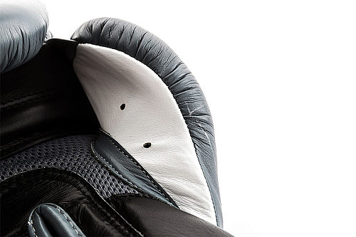 Перчатки MMA для работы на снарядах UFC серые 16 Oz